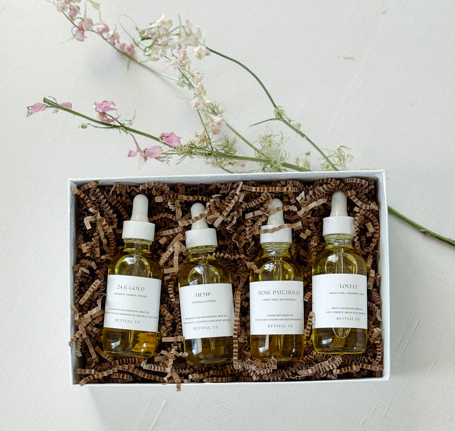 Body Oil Discovery Gift Box