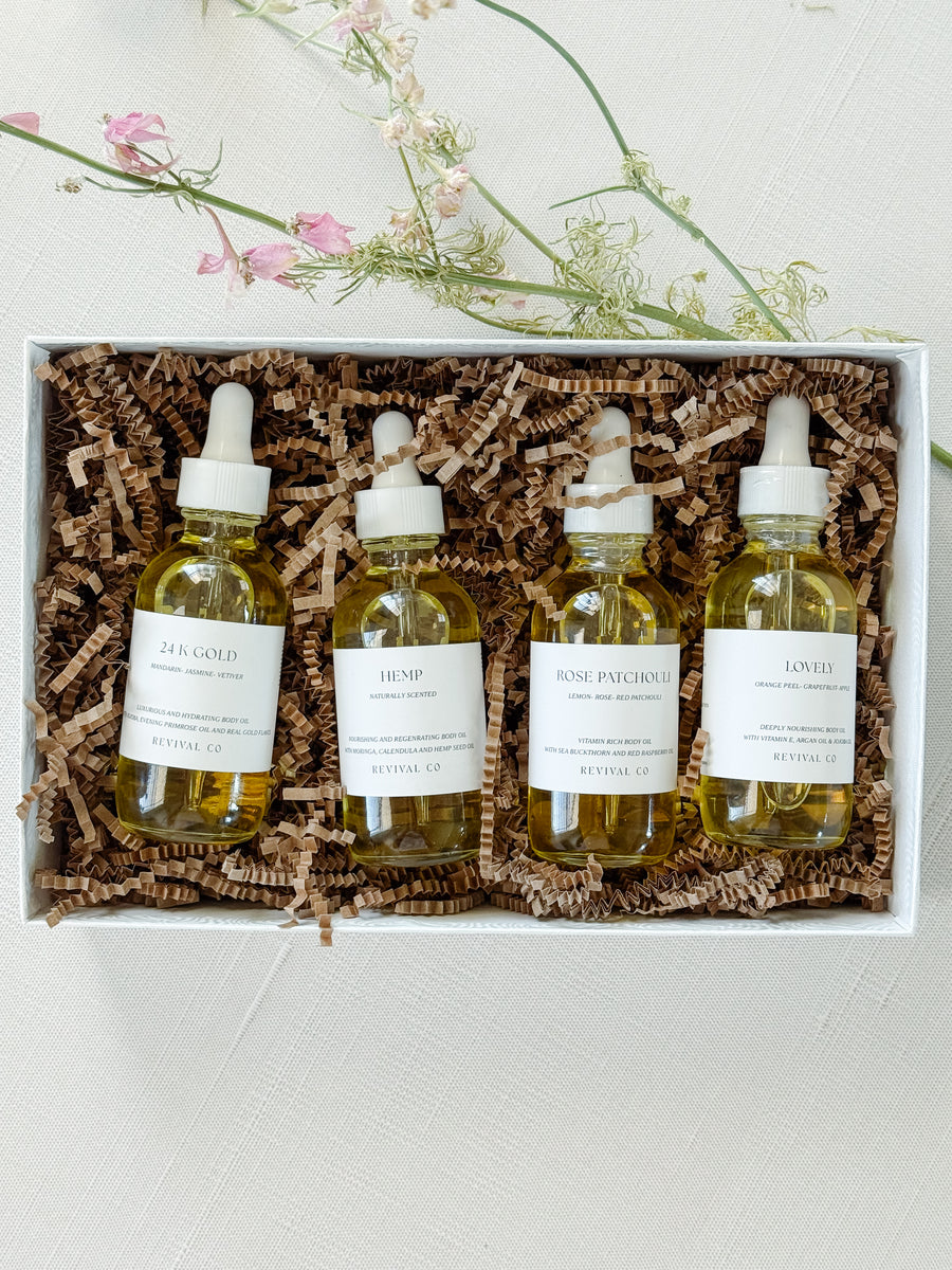 Body Oil Discovery Gift Box