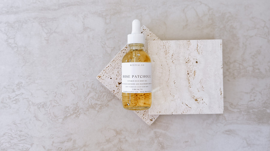 Rose Patchouli Body + Face Oil